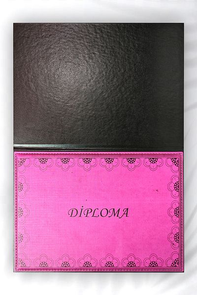 ankara menü A4 Certificate Container - Printed Diploma Case