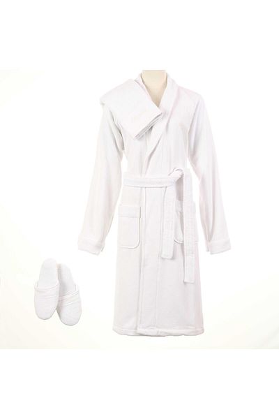 Marie Claire Μπουρνούζι Marie MC 060077   - Σετ Βαμβακερό Off-White L/XL