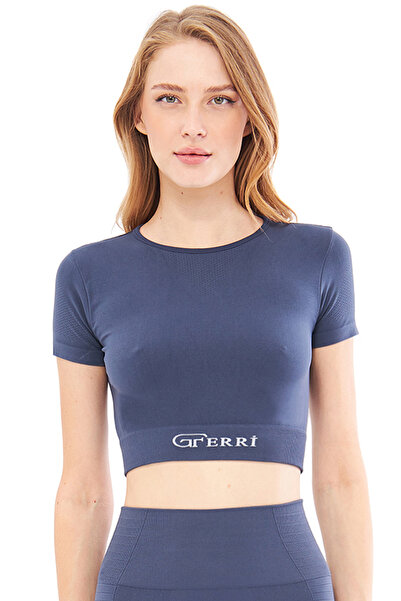 GIORGINA FERRI Mila Crop Top με ελαστική και απαλή υφή - Γιόγκα, τρέξιμο και ...