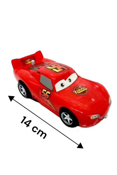 YILDIRIM OYUNCAK Robota Dönüşen Oyuncak Araba - Şimşek Mcqueen Robot Araba