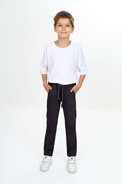 Jannock Училищни панталони от памучен габардин за момчета