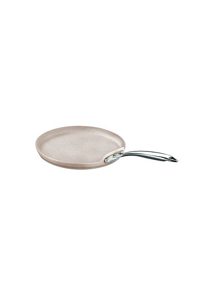 KORKMAZ Granita Frying Pan Cookware. Capacity 26 Cm. Beige