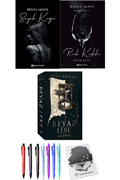 İndigo Kitap Siyah Kuğu Ruh Kadehi Beyza Aksoy ve Beyaz Leke Mahkumiyet Aslı ...