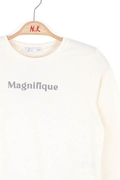 nk kids Ecru Girl's Magnigi Blouse