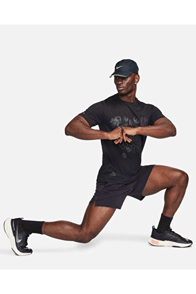 Nike Ανδρικό μαύρο αθλητικό σορτς Dri-Fit 15 cm - Ευέλικτο Fn3010