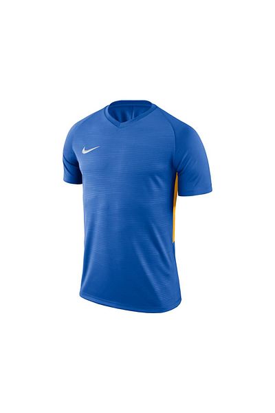 Nike Μπλε ανδρική φανέλα ποδοσφαίρου - Dry Tiempo Prem Jsy SS 894230 -464