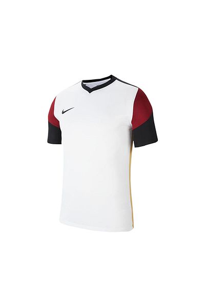 Nike Λευκή ανδρική φανέλα ποδοσφαίρου - M Nk Df Prk Drb iii Jsy Ss CW3826-100