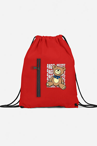 herotasarım Angel Heart Sports Backpack with Pocket Bll4737
