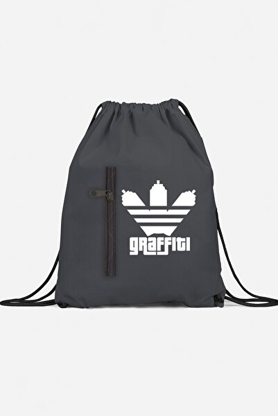 herotasarım Rucsac sport Graffiti cu buzunare bll4701