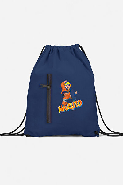 herotasarım حقيبة ظهر رياضية ناروتو مع جيب bll4448