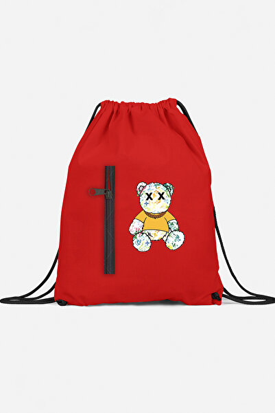 herotasarım Rucsac sport cu buzunar pentru ursuleț de pluș bll4496