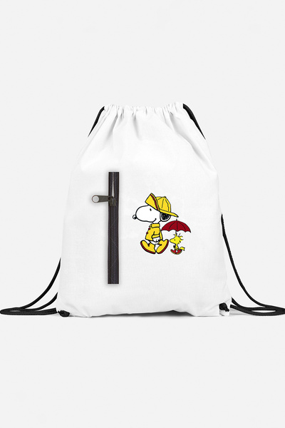 herotasarım Detectivul Snoopy cu buzunare Sport rucsac bll4516