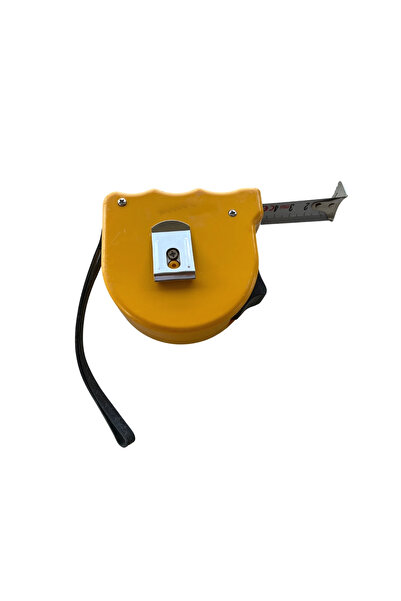 layfhex Şerit Metre 5 Metre Kilit Mekanizmalı Sabitleme Ayarlı Paslanmaz Metre