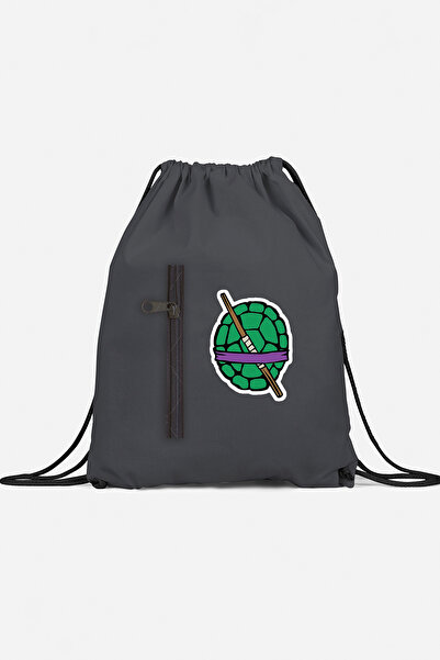 herotasarım حقيبة ظهر رياضية للسلاحف النينجا مع جيب bll4620
