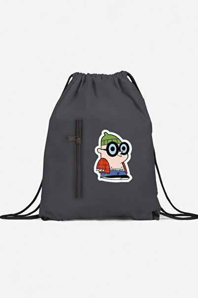 herotasarım حقيبة ظهر رياضية بجيب كرتوني bll4760