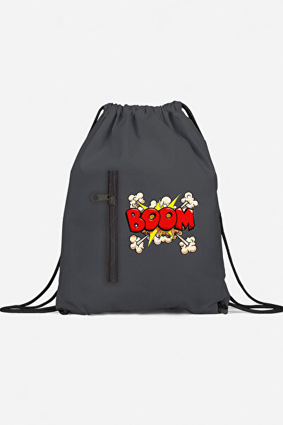 herotasarım حقيبة ظهر رياضية بوم مع جيوب bll4606