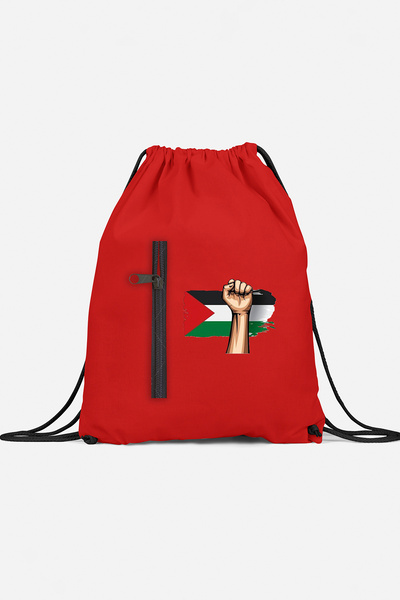 herotasarım Силна Палестина Джобна спортна раница bll4600
