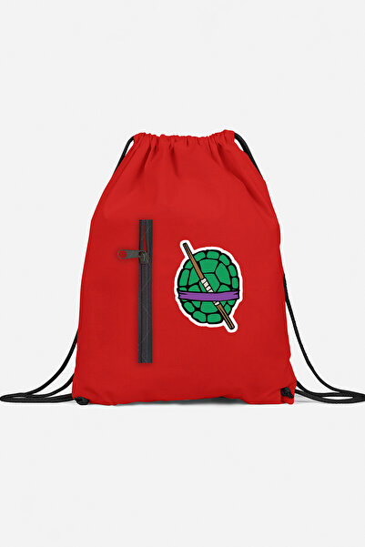 herotasarım حقيبة ظهر رياضية للسلاحف النينجا مع جيب bll4620