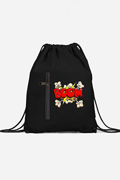 herotasarım حقيبة ظهر رياضية بوم مع جيوب bll4606