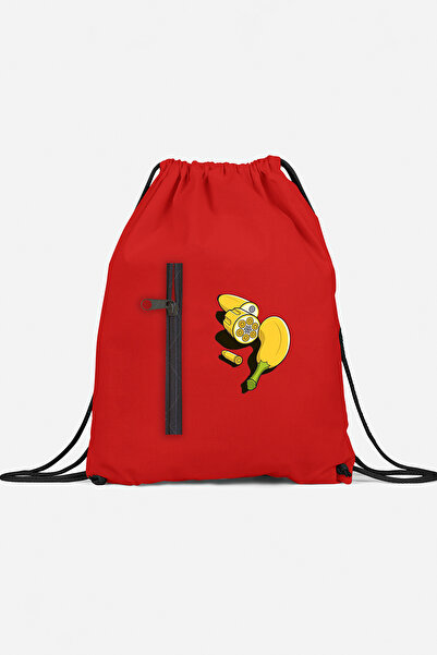 herotasarım حقيبة ظهر رياضية بجيب الموز bll4422