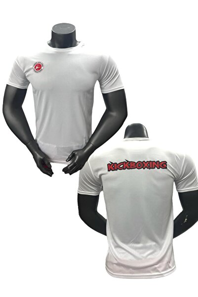 Remege Spor Malzemeleri Kick Boks Şortu - Kick Boks Tişörtü - 3,5 Mt Bandaj - Silikon Dişlik Kickboks 4'lü Set