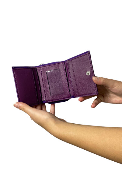 Gloria Ecrous Women - Crinkle Portofel de mână și de buzunar de dimensiuni mici