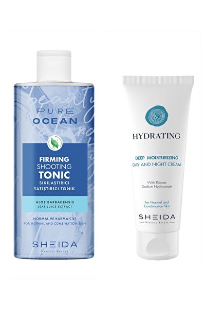 Sheida Normal Ve Karma Ciltler Için Tonik Ve Nemlendirici Ikili Set