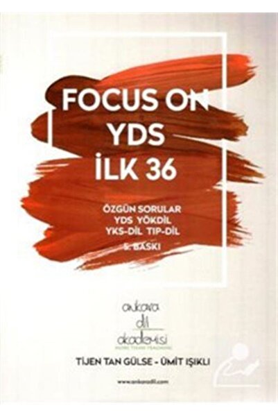 Ankara Dil Akademisi Focus On YDS İlk 36Tijen Tan Gülse