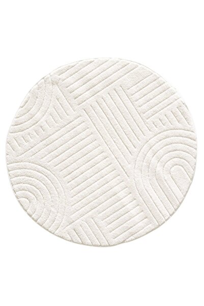 venucci home & living Ariana Bukleli Yumuşak Peluş Post Shaggy Krem Çocuk Oda...