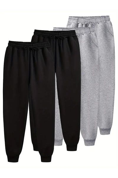 EYAX MODA Φούτερ Unisex Plus Size 4 τεμαχίων