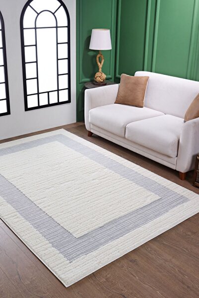 venucci home & living Quincey Bukleli Yumuşak Peluş Post Shaggy Krem Çocuk Od...