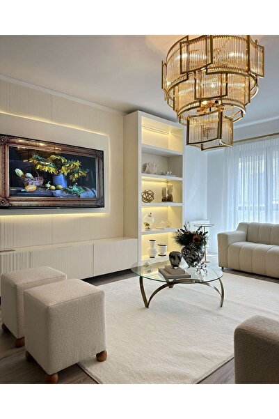 venucci home & living Simurg Yumuşak Kaymaz Taban Post Peluş Shaggy Salon Oturma Odası Çocuk Odası Koridor Halısı Modeller