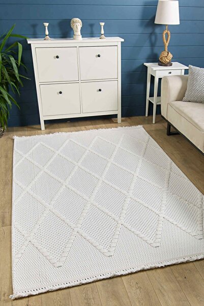 venucci home & living Stockholm %100 Polyester Bukleli Dokuma Makina Halısı Ç...