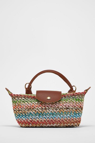 ALTUDA Straw Mini Women's Shoulder Bag - Tiny