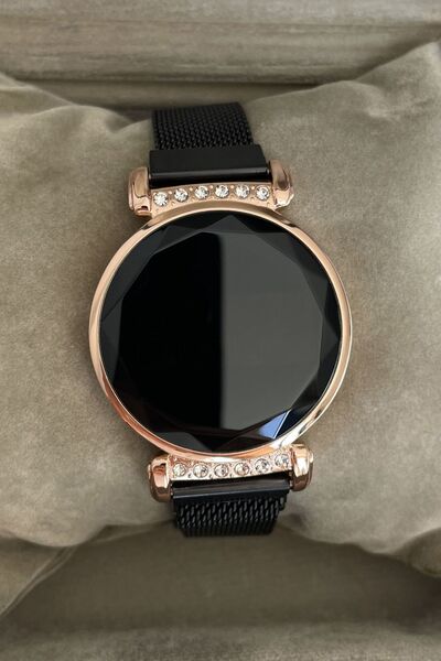 Leerybee Özel Kutulu Dokunmatik LED Metal Kadın Kol Saati Arkadaş Sevgili Ann...