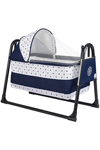 Aluç Bebe Btrend New Black Kadro Cep Hediyeli Sepet Beşik Portatif Bebek Sallanır Beşiği Hamak