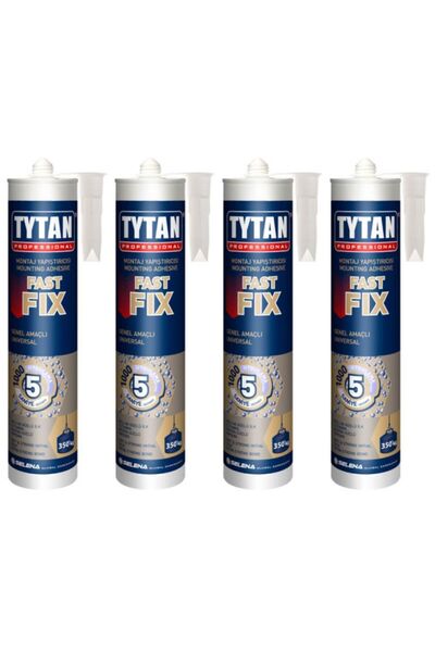 TYTAN Fast Fix Montaj ve Korniş Yapıştırıcısı 290 ml 3adet