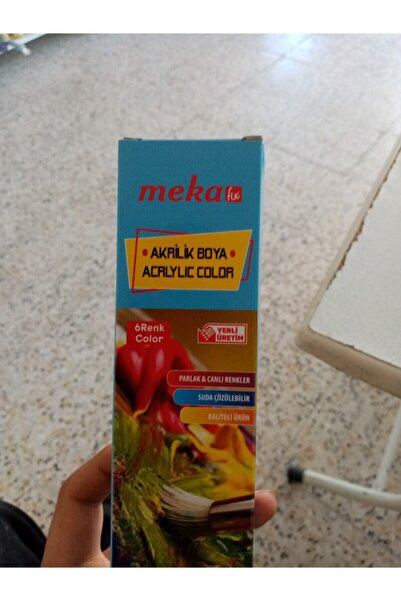 MEKA 6 Lı Akrilik Boya