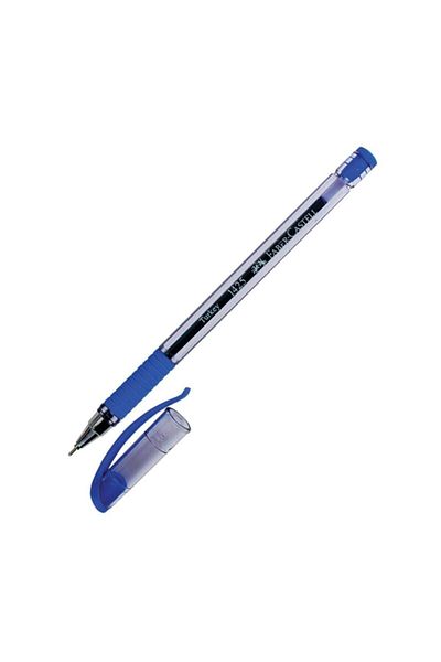 Faber Castell Faber 1425 Blue Inch Needle Point Ballpoint Pen 0,7mm 3 Pieces