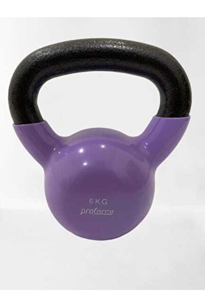Proforce KTB-6 Dışı Vinil Kaplı İçi Çelik Döküm Kettlebell 6 Kg