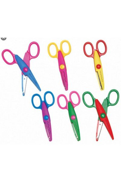 Puti Shaped School Scissors Set of 6 Sh.m