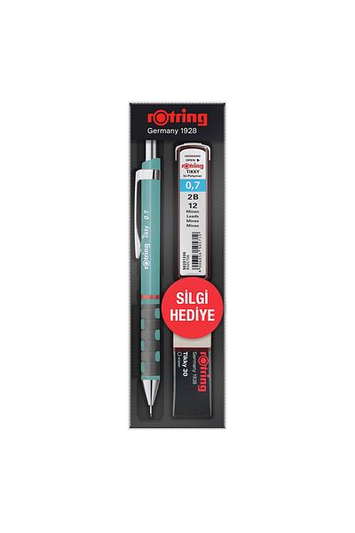 Rotring Tikky Rd Versatil 0.7 Pencil Set - Teal, for School