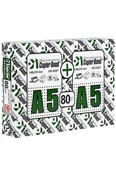 copierbond 1000 ورقة نسخ مقاس A5 - عبوة واحدة (A4 YARISED)