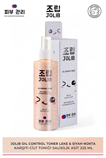 Jolib Oil Control Toner Leke ve siyah Nokta Karşıtı Cilt Toniği Salisilik Asi...