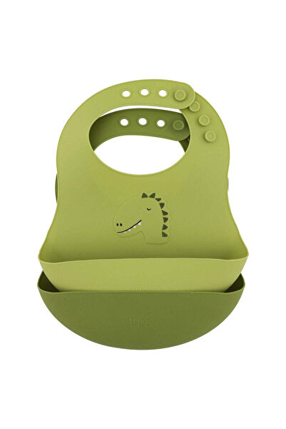 Trixie SILICONE BIB2 PACK - SİLİKON ÖNLÜK 2Lİ PAKET - MR. DINO