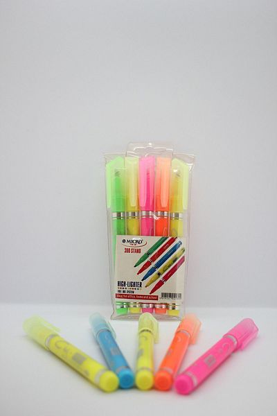Andofis Nora 5-piece Highlighter Vivid Pen Set