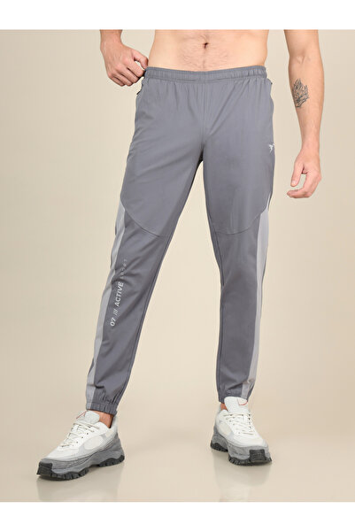 Technosport By Styli بنطال رياضي ضيق ملون بقصّة Slim Fit مع Technolite