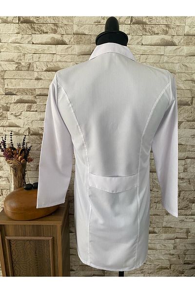 MARTEN Laborant Nurse Student Teacher Barber Pharmacist Apron Jacket (LADY) (Dr-b 10018)