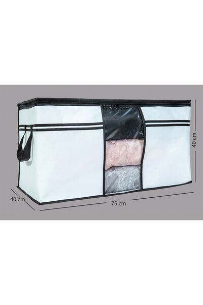 Ekici home textile 5 Adet - Pencereli Yastık-yorgan Hurcu 75 X 40 X 40 Cm