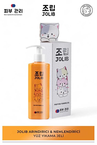 Jolib Arındırıcı Nemlendirici Yağlı Ve Karma Cilt Için Yüz Temizleme Jeli Akn...